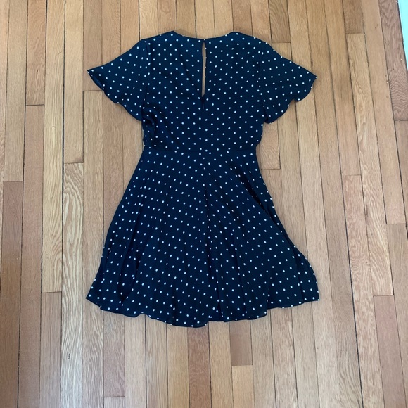 Express black and white polka dot dress - Picture 3 of 3